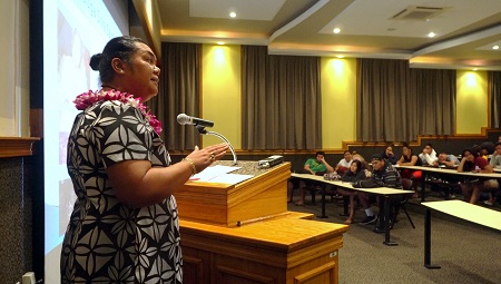 SSI Director at Siva Samoa Lecture